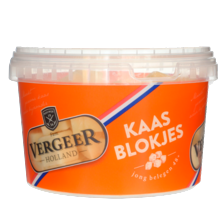 Vergeer kaasblokjes jong belegen 48+